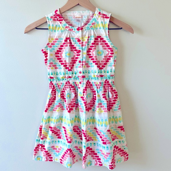 Gymboree 100% Cotton Button Down Dress - Size 8 - Picture 2 of 6